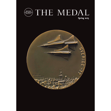 The Medal (issue 62, Spring 2013) front cover