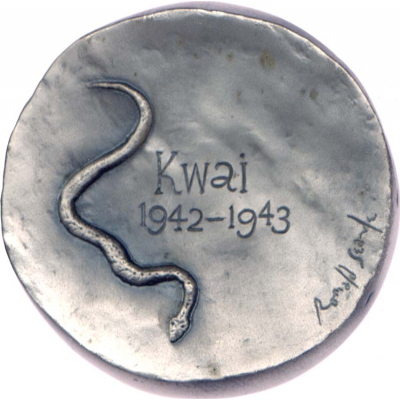 Kwai 50th Anniversary Medal – Reverse